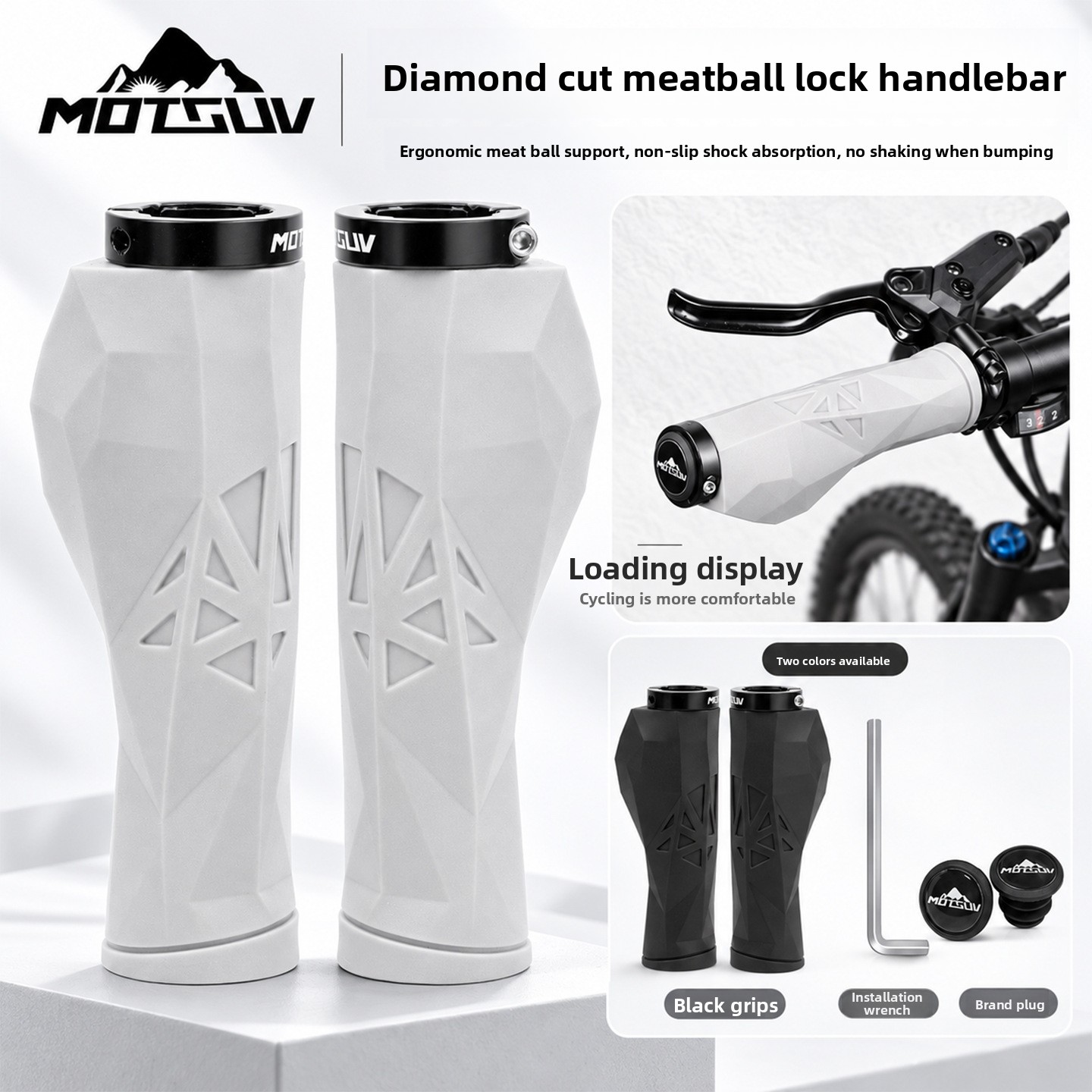Commuter Bike Lock - Copri manubrio in TPE per mountain