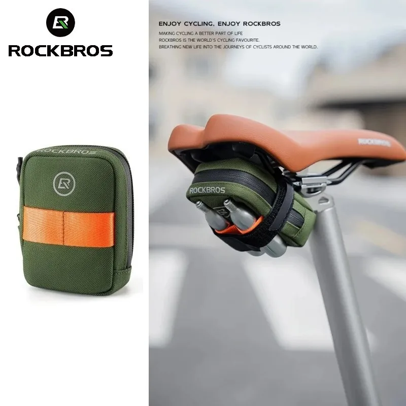 Cycling Commute Essentials - Borsa da sella per bicicletta ROCKBROS
