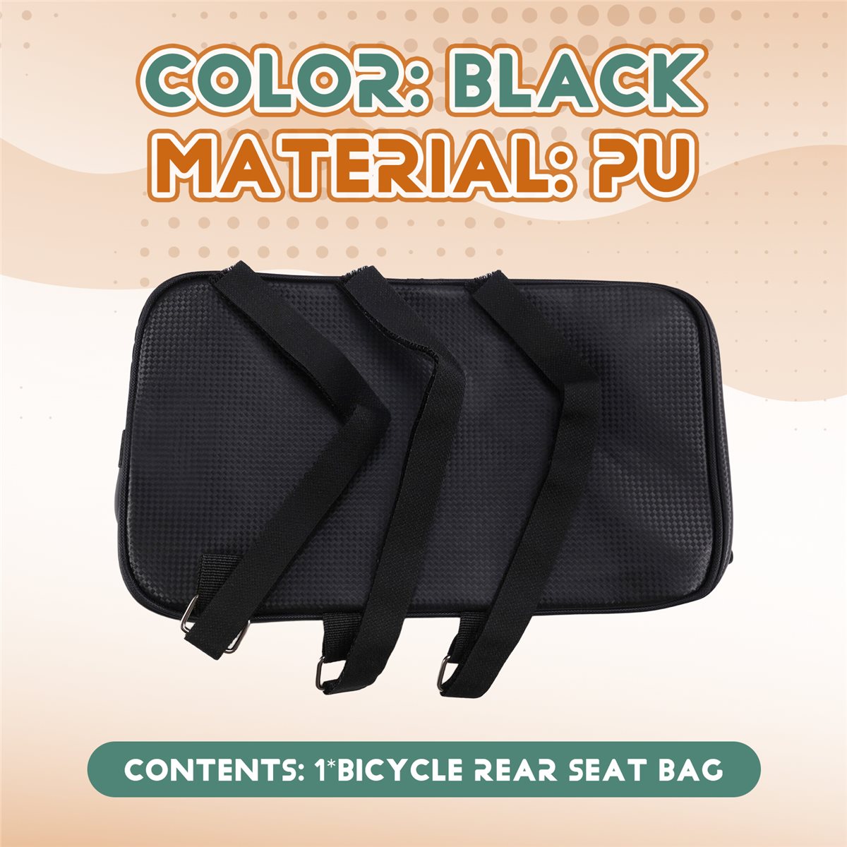 Panniers Waterproof Rear - Borsa Posteriore per Bicicletta AD10, Borsa